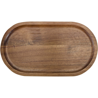 Logo trade promotional items picture of: Edge acacia wood serving tray
