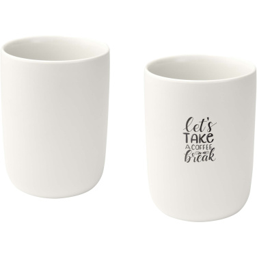 Logotrade promotional product image of: Male 350 ml ceramic cups - set of 2