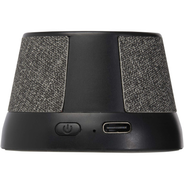 Logo trade promotional gifts image of: Horna 3W recycled plastic magnetic wireless speaker