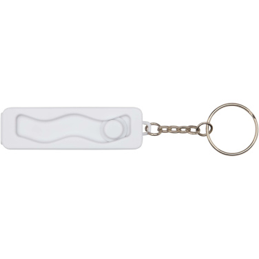 Logotrade corporate gift image of: Aggia recycled plastic phone stand with fidget toy