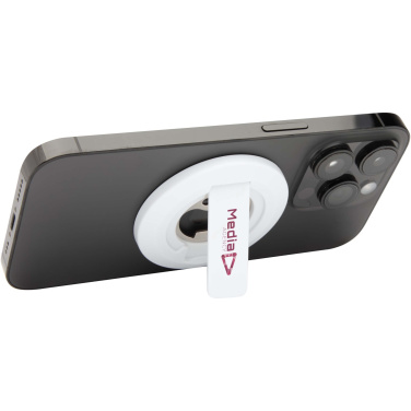 Logotrade promotional product picture of: Ain recycled plastic magnetic phone stand with bottle opener