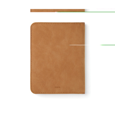 Logo trade promotional giveaways image of: VINGA Bosler RCS RFID passport cover