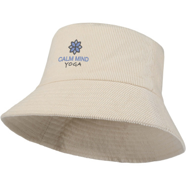 Logo trade promotional item photo of: Howson recycled corduroy sun hat