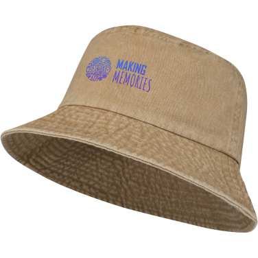 Logo trade promotional items image of: Mitica washed sun hat