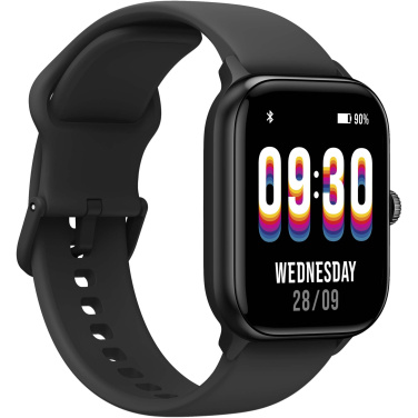 Logo trade promotional merchandise image of: Prixton SWB32 Alexa smartwatch