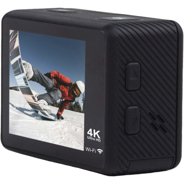 Logo trade promotional giveaways image of: Prixton DV670 4K dual screen action camera