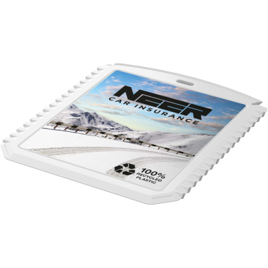 Logotrade corporate gift picture of: Thrym rectangular recycled plastic ice scraper