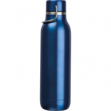 Logo trade promotional merchandise photo of: Stainless steel water bottle BORGHOLM