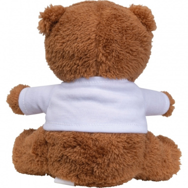 Logo trade promotional items image of: Plush teddy bear HELSINKI