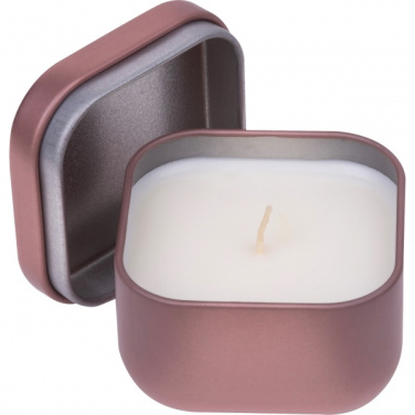 Logotrade promotional products photo of: Candle in tin PRAGUE