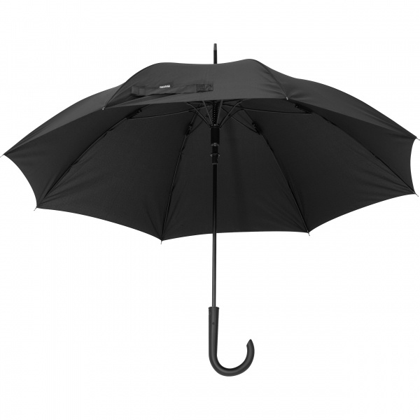 Logotrade promotional gift picture of: Automatic storm umbrella RPET ATHENS