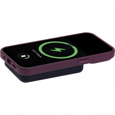 Logo trade promotional merchandise image of: Wireless power bank 5 000 mAh CAIRO