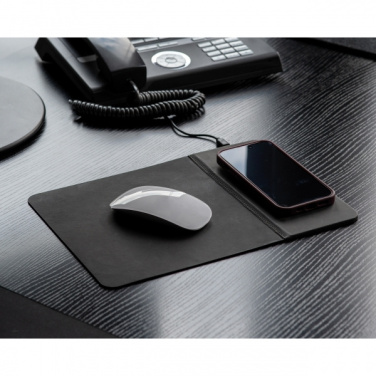 Logotrade promotional giveaway picture of: Mousepad with Wireless Charging ROTHERHAM