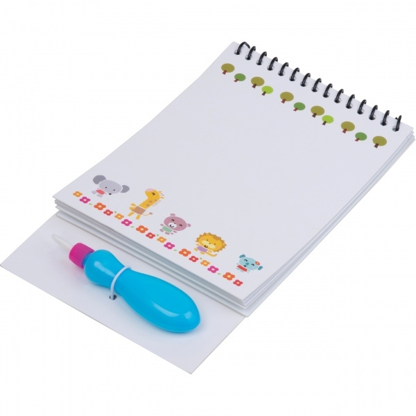 Logo trade promotional merchandise picture of: Watercoloring Book ANGERS