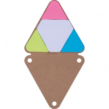 Logo trade corporate gifts image of: Sticky Note Booklet BOSTON