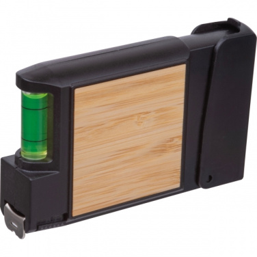 Logotrade promotional gift image of: 3-Meter Tape Measure with Level HALIFAX