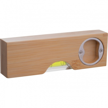 Logotrade advertising products photo of: Spirit Level with Bottle Opener FLORIDA