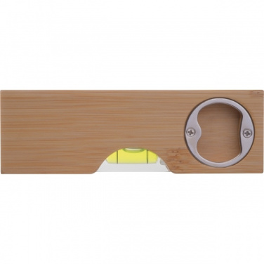 Logotrade promotional gift picture of: Spirit Level with Bottle Opener FLORIDA