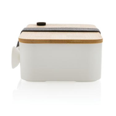 Logo trade promotional giveaways image of: RCS RPP lunchbox with bamboo lid