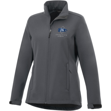 Logo trade advertising products picture of: Maxson women's softshell jacket