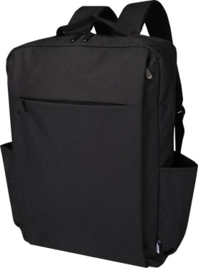 Logotrade promotional merchandise photo of: Libra 15” GRS recycled laptop backpack 15L
