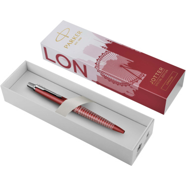 Logotrade promotional item picture of: Parker Jotter SE Global Icons colour trim ballpoint pen