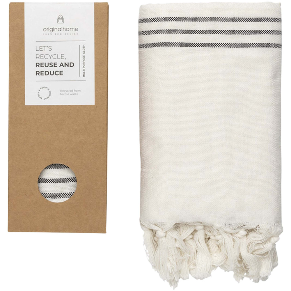 Logo trade promotional items image of: Originalhome recycled cloth - 85 x 175 cm