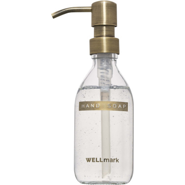 Logotrade advertising products photo of: Wellmark Discovery 250 ml hand soap dispenser and 150 g scented candle set