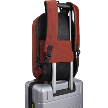 Logotrade promotional gifts photo of: Luma 15" GRS recycled anti-theft laptop backpack 10L