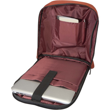 Logo trade promotional giveaways image of: Luma 15" GRS recycled anti-theft laptop backpack 10L