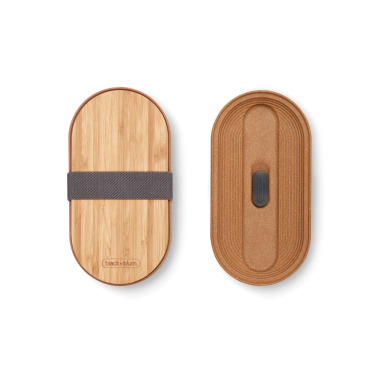 Logo trade advertising products picture of: Black+Blum Stainless Steel Double Bento Box