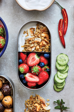 Logotrade promotional product picture of: Black+Blum Stainless Steel Double Bento Box