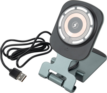 Logotrade promotional products photo of: Phone holder with wireless charger