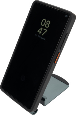 Logo trade promotional merchandise image of: Phone holder with wireless charger