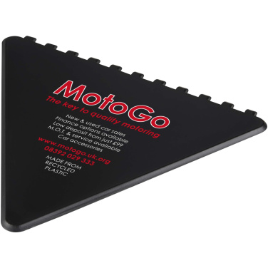 Logotrade corporate gift image of: Frosty triangular recycled plastic ice scraper