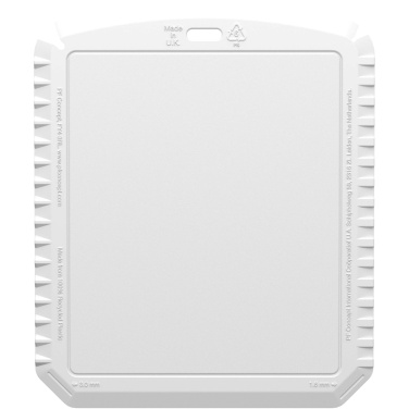 Logo trade business gift photo of: Thrym rectangular recycled plastic ice scraper