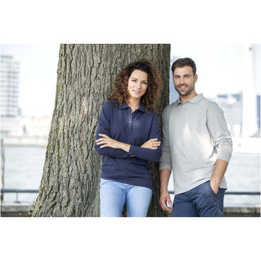 Logo trade promotional gifts image of: Oakville long sleeve men's polo