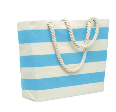 Logo trade promotional giveaway photo of: Cotton beach bag 220 gr/m²