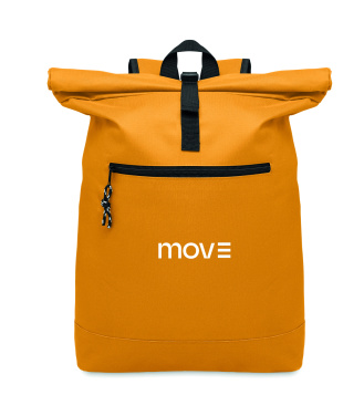 Logo trade promotional product photo of: 600Dpolyester rolltop backpack