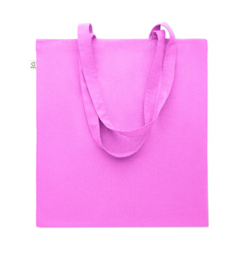 Logo trade advertising products image of: Recycled cotton shopping bag
