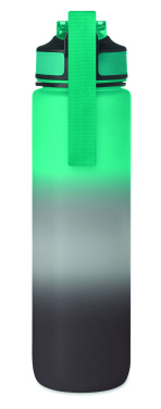 Logo trade business gifts image of: Sports water bottle RPET 1L