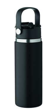 Logo trade advertising products image of: Double wall bottle 500 ml