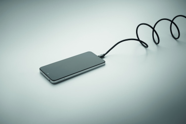 Logo trade promotional gifts image of: Braided magnetic cable in RPET