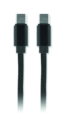 Logotrade promotional gift picture of: Braided magnetic cable in RPET