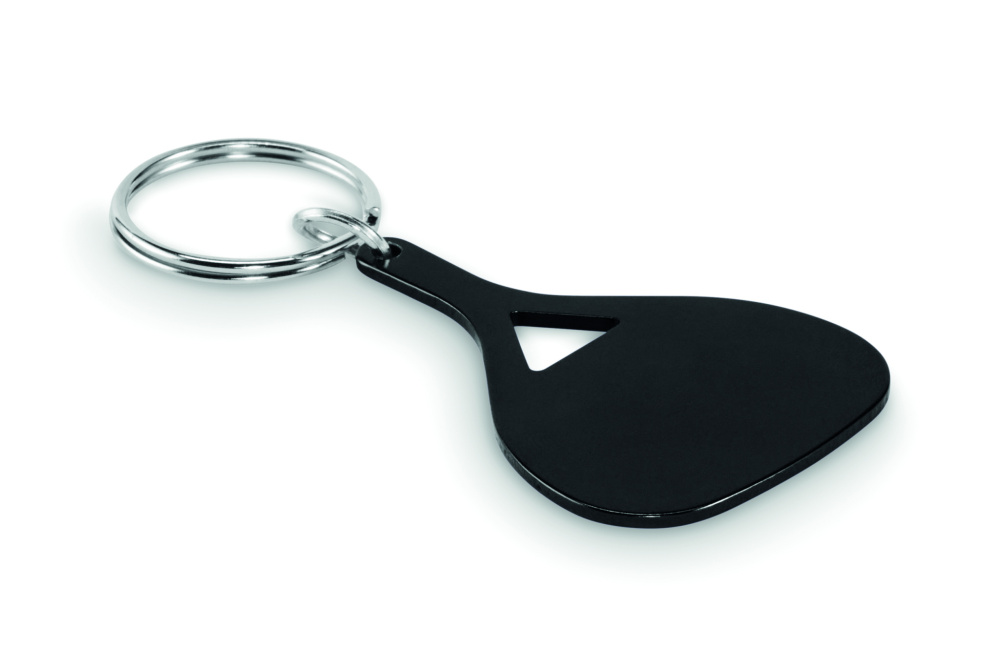 Logo trade promotional gifts picture of: Aluminium key ring