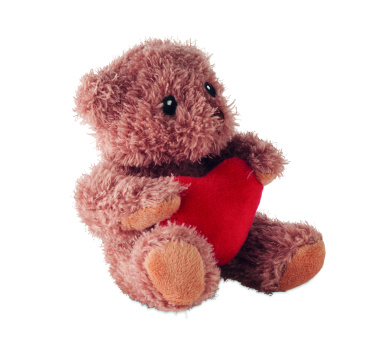 Logotrade promotional merchandise picture of: Teddy bear plush with heart
