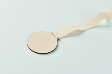 Logotrade promotional giveaway image of: Wooden medal