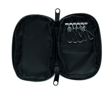 Logo trade promotional merchandise picture of: Key case in 300D RPET