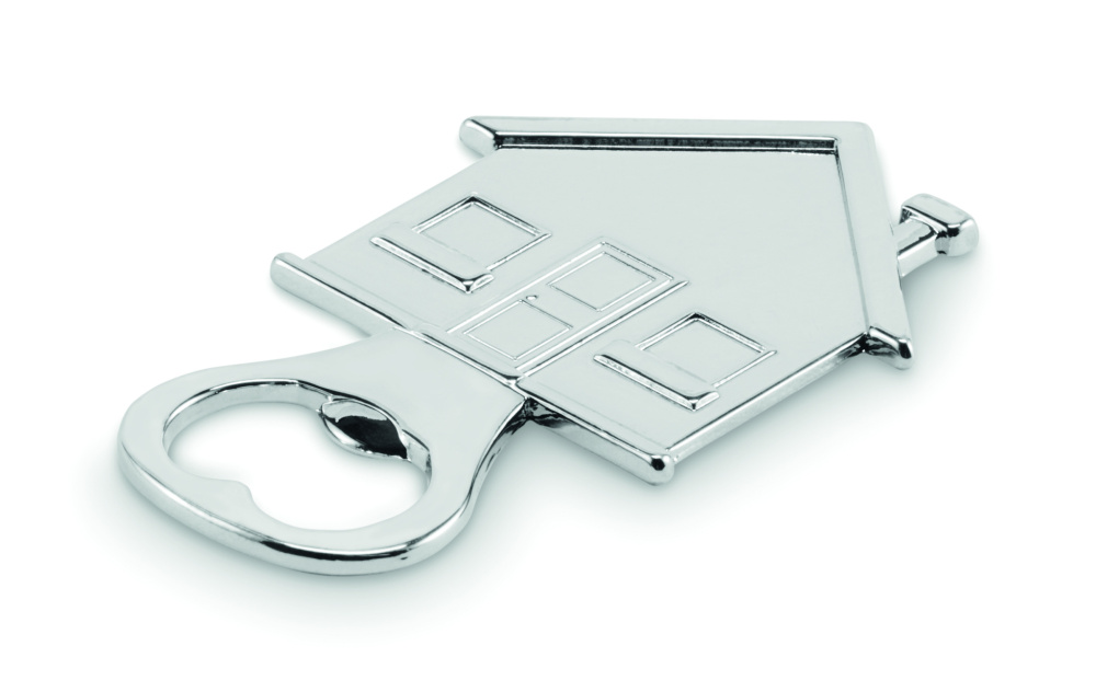 Logo trade promotional gifts picture of: House shape bottle opener