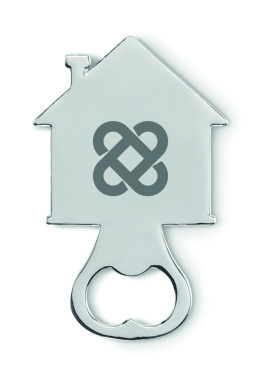 Logotrade business gift image of: House shape bottle opener